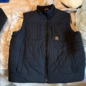 NEW ARIAT rebar dura canvas vest in black